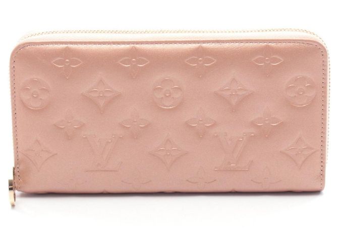 Louis Vuitton Coussin Zippy Wallet Pink Golden