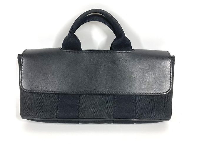 Sac à main long PM Valparaiso Hermès Noir