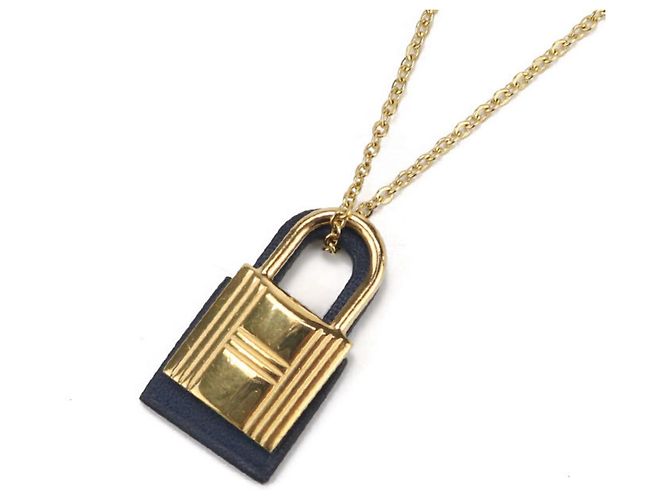 Hermès Collar HERMES O'Kelly PM en azul marino