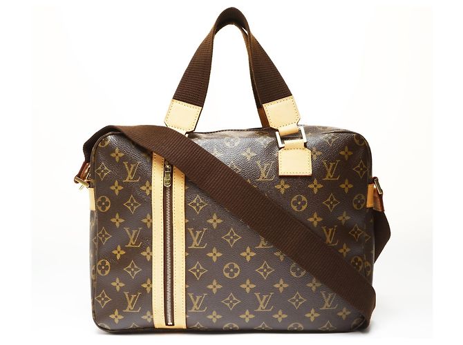 Bolso de Hombro Monogram Bosphore Louis Vuitton 2005 Castaño Monograma