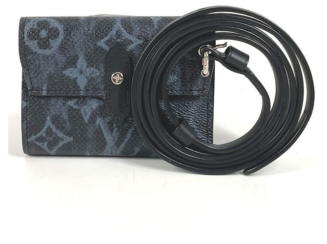 LOUIS VUITTON Organizer da Tasca Monogram Pastel Blu navy