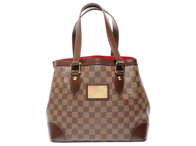 Sac à main Hampstead PM Damier Louis Vuitton Marron