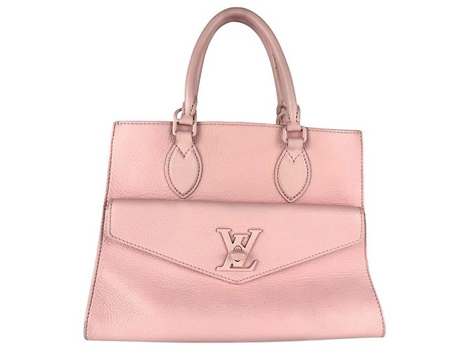 Sac à main Lockme PM en cuir Louis Vuitton Rose