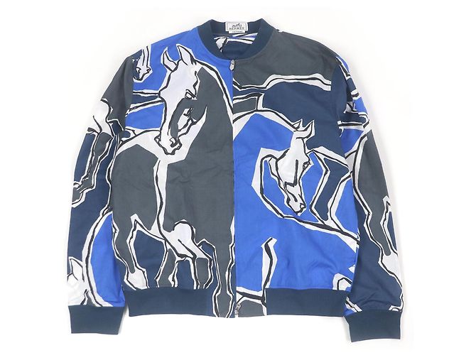Blusón de algodón Hermès Azul 