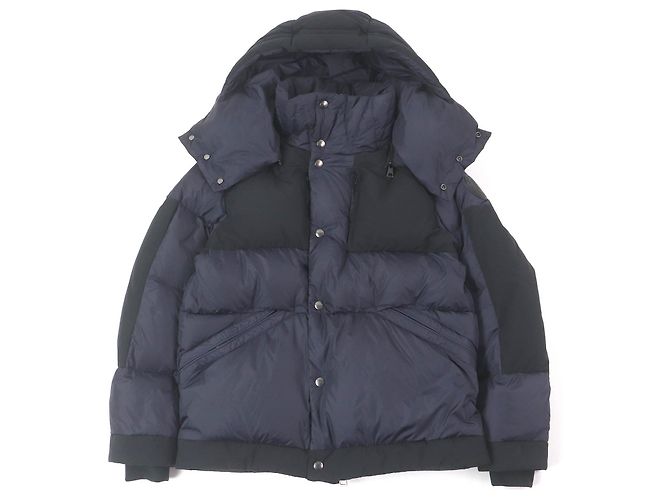 Moncler JOFFE GIUBBOTTO Giacca in Nylon e Poliestere con Piuma Blu Blu navy