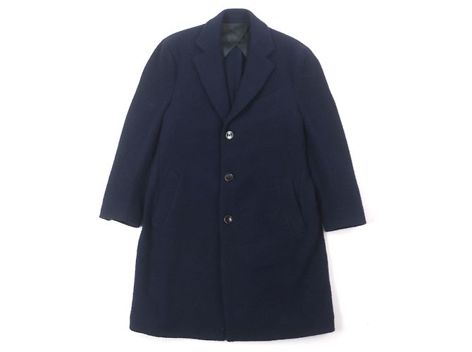 Autre Marque Casaco Chester Lardini em lã e acetato Azul Azul marinho