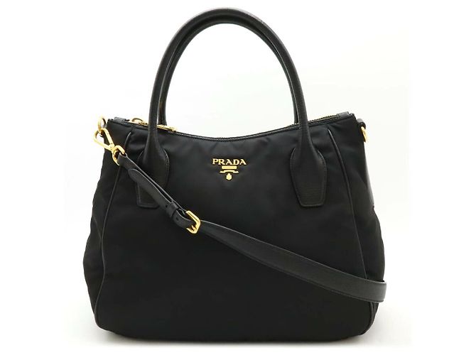 Tote Prada Nylon 2way Bag BR4992 Black