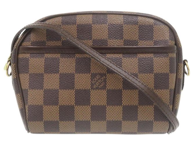 Bolsa de Ombro Pochette Ipanema Damier Louis Vuitton Marrom
