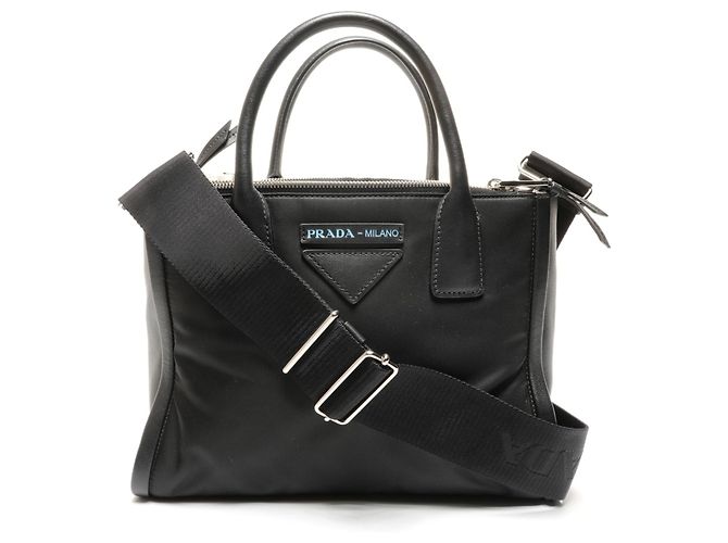Borsa a spalla/borsa a mano Prada Concept 2 in 1 Nero