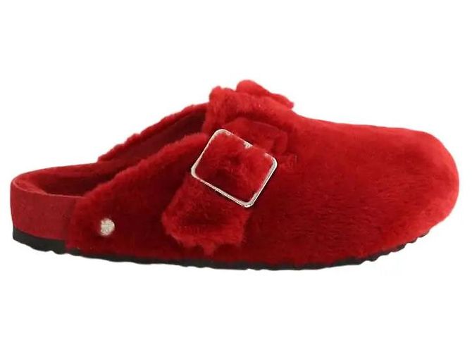 Birkenstock Mule rosse Rosso