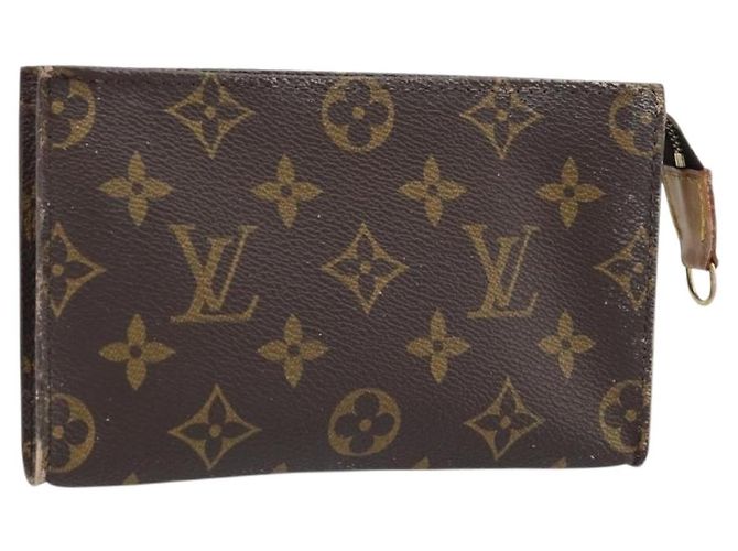 LOUIS VUITTON Monogram Bucket PM Accessory Pouch LV Auth LNZ059