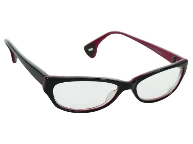 Chrome Hearts Glasses plastic Pink Black Auth 166985SM