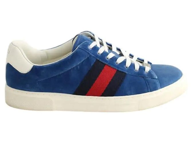 Gucci Blaue Sneaker