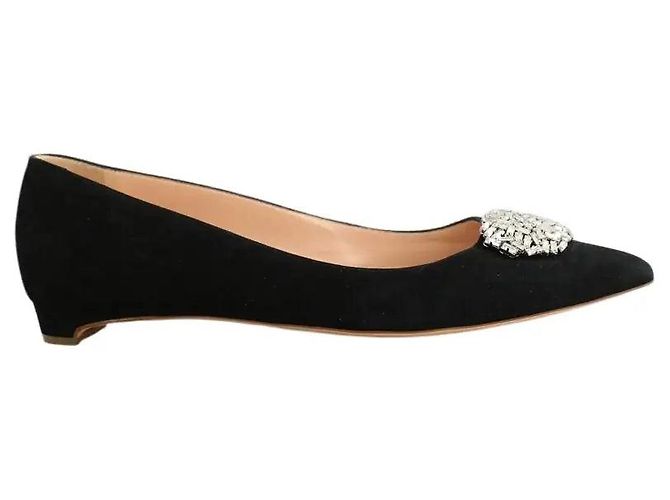 Rupert Sanderson Black ballerinas