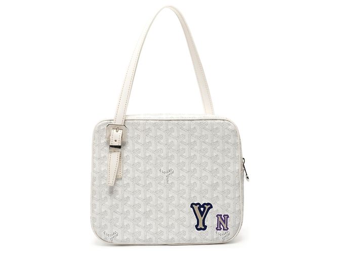 Goyard Yona MM Handtasche in Weiß