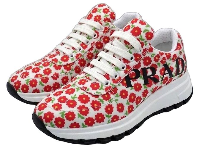 Prada Originaux et Nouveaux ! Baskets taille 36,5 Multicolore