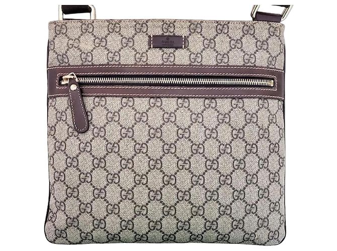 Dionysus Bolsa Gucci GG Supreme marrom de lona e couro