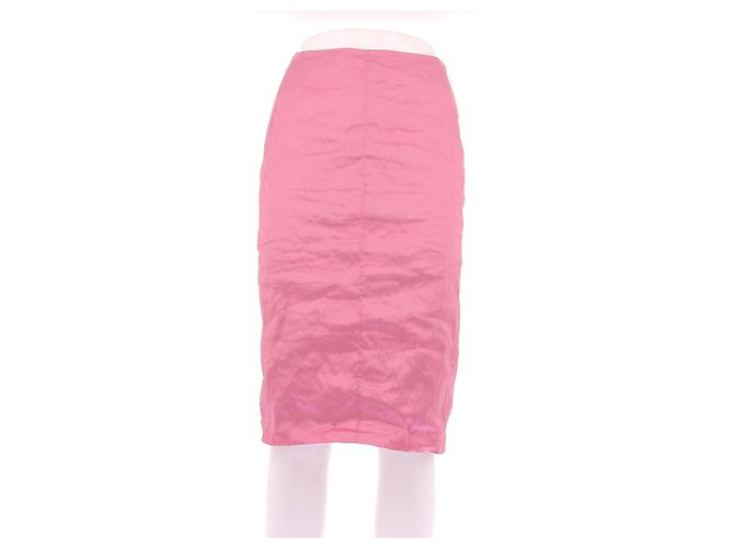 Saia Carven rosa midi