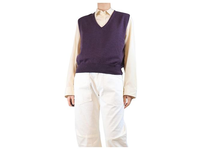 Soeur Lila Sonia Pullover-Weste - Größe UK 8
