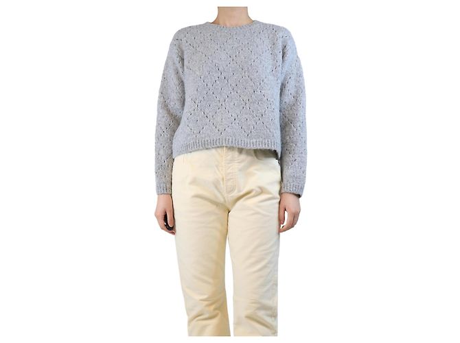Masscob Pull argyle gris - taille S