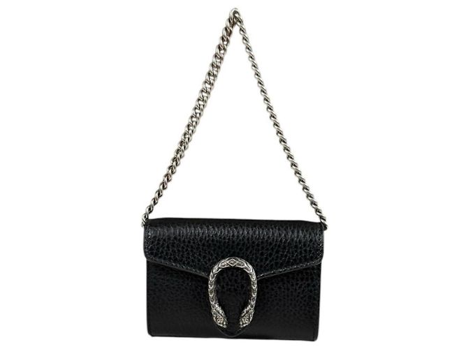 Bolsa de moedas com corrente Dionysus da Gucci
