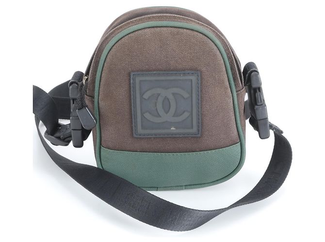 Borsa a Spalla Chanel Sport Coco Mark Marrone