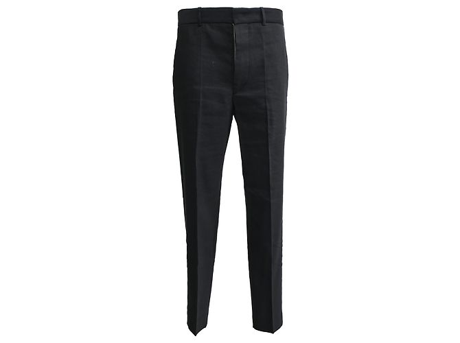 Isabel Marant Étoile Slim-Fit-Hose aus schwarzer Baumwolle