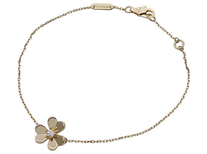 Bracciale Mini Charm Frivole di Van Cleef & Arpels D'oro