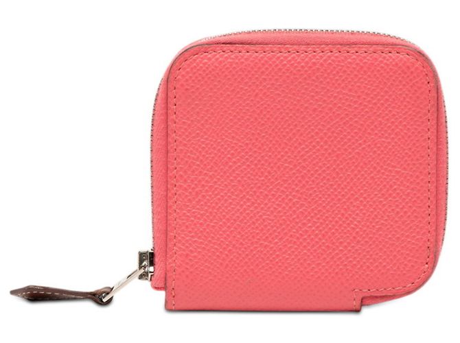 Monedero Azap Silkin de Hermès en Rosa Azalee