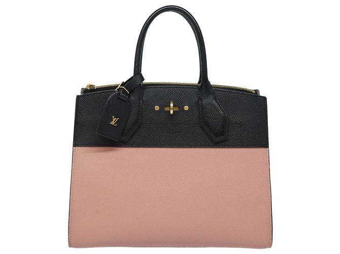 Louis Vuitton City Steamer Leather PM Noir