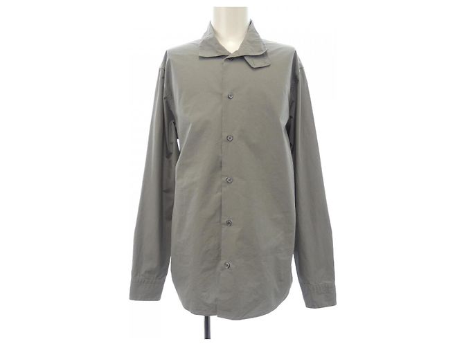 Hermès Camicia in cotone Hermes Marrone