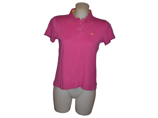 Polo Etro in cotone rosa 