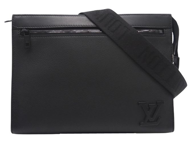 Sac Messenger Aerogram LV Louis Vuitton Noir