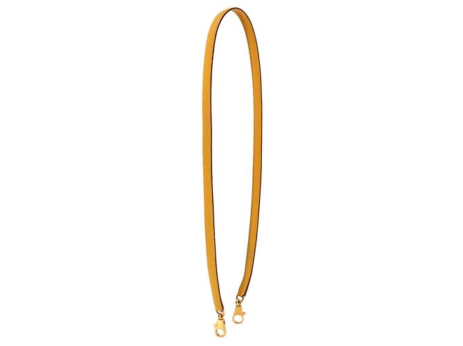 Hermes Hermès Couchvel Epsom Jaune Shoulder Strap Yellow