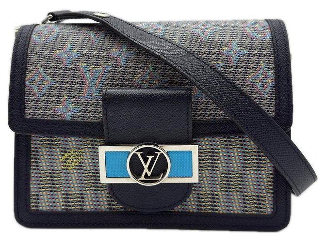 Bolsa de Ombro Dauphine MINI em Couro de Bezerro Louis Vuitton Multicor