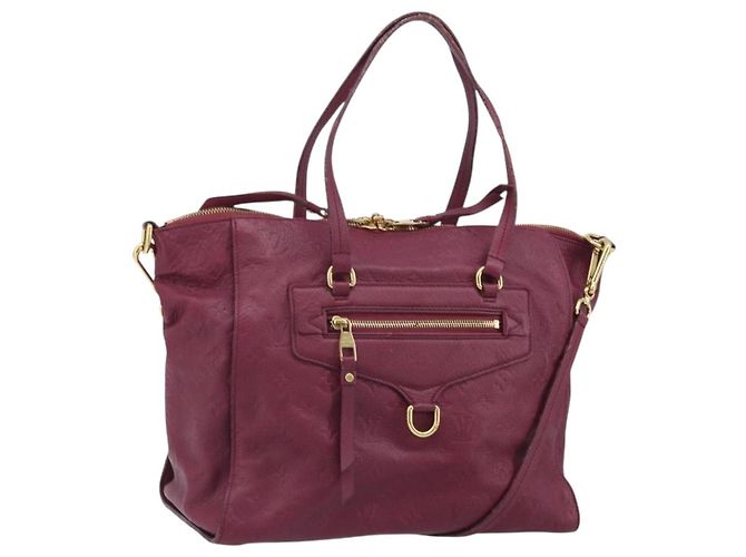 LOUIS VUITTON Borsa Monogram Empreinte Lumineuse PM Oroll M94046 LV Auth hk3449