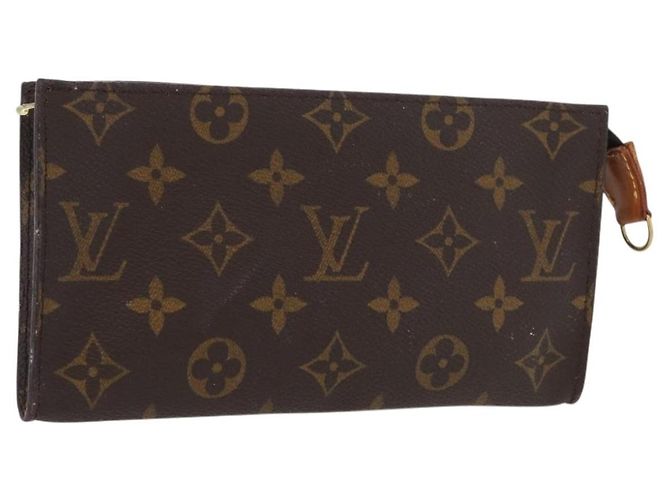 LOUIS VUITTON Monogram Bucket GM Accessory Pouch LV Auth 172503
