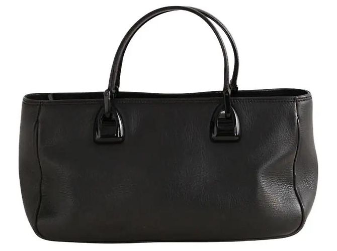 Lancel Bolsa de couro preta Preto