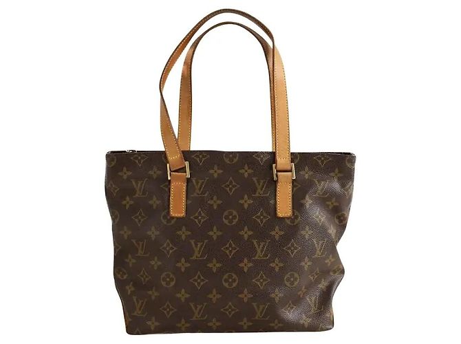 Louis Vuitton Bolsa de mão Piano em couro marrom