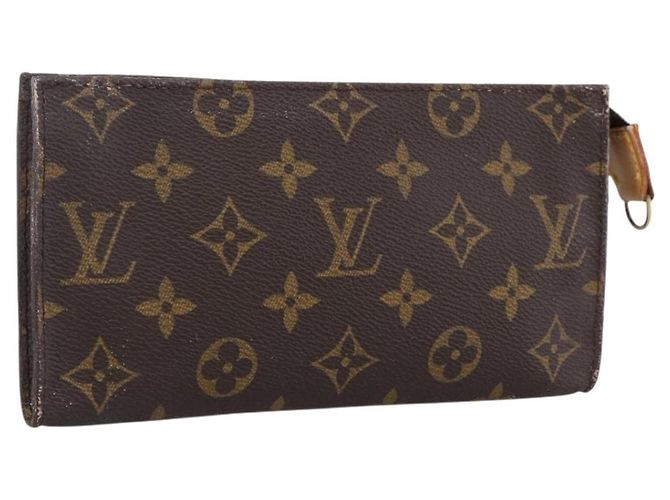LOUIS VUITTON Monogram Bucket GM Accessory Pouch LV Auth ka2842