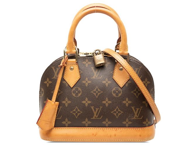 Sac à main Alma BB Monogram Louis Vuitton Marron