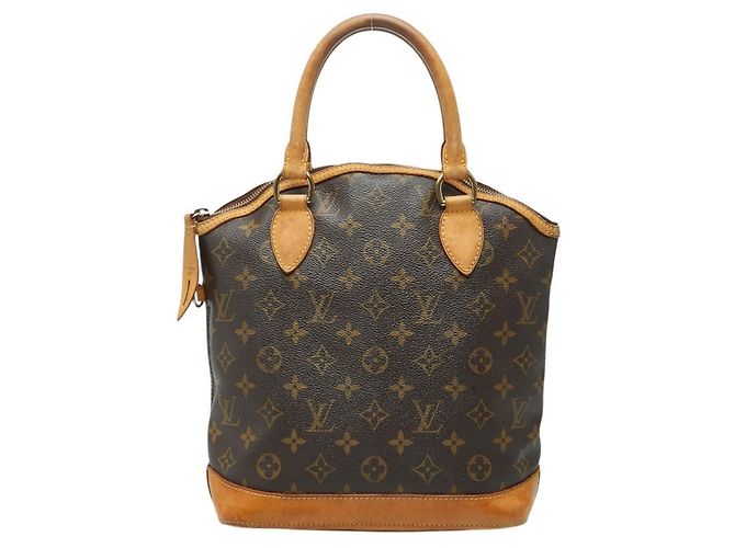 Borsa Lockit Monogram Louis Vuitton Marrone