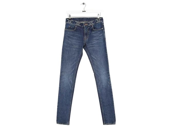 Céline Vaqueros slim azules 