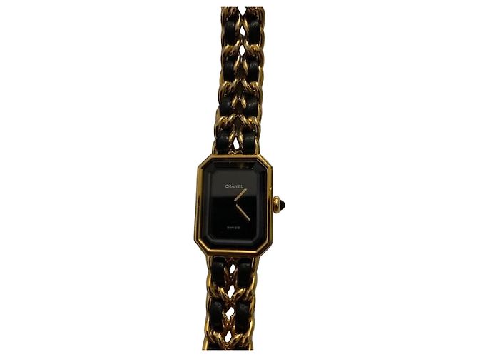 Chanel Première Uhr Größe M goldfarben Metall Golden