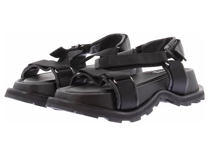 Sandalias Jil Sander de piel negras talla 40 Negro