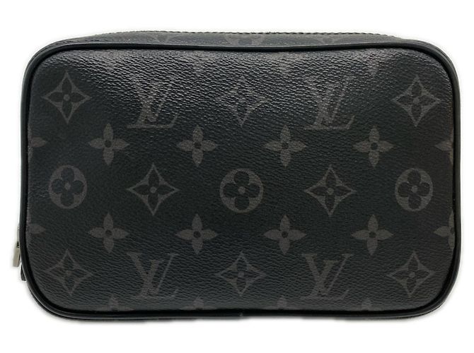 Louis Vuitton Eclipse True Toilette PM Pouch Brown Black