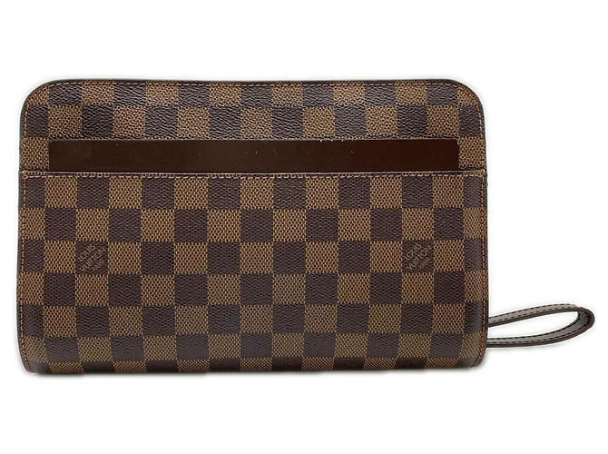 Pochette St. Louis Monogram Louis Vuitton Marron Monogramme