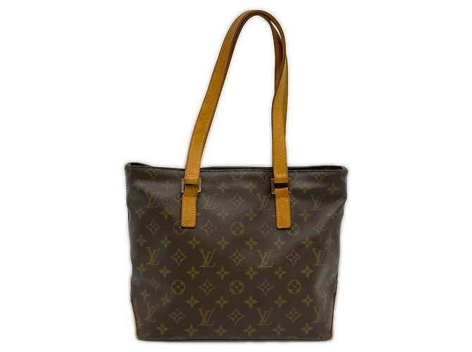 Sac à main Cabas Piano Monogram Louis Vuitton Marron