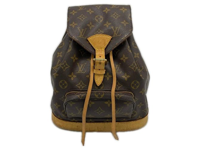 Louis Vuitton Monogram Mini Montsouris Backpack Brown