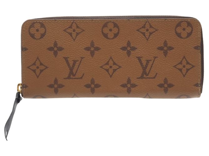 Cartera Larga Clemence Reversible Louis Vuitton en Beige